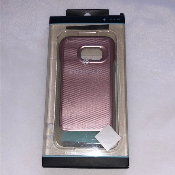 New Samsung Galaxy S7 Pink Clear Cell Phone Case - Picture 2 of 13